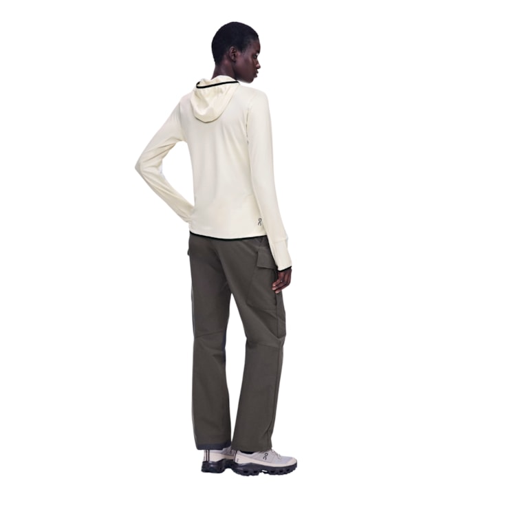 Jaqueta On Climate Zip Hoodie II Feminina - Off White