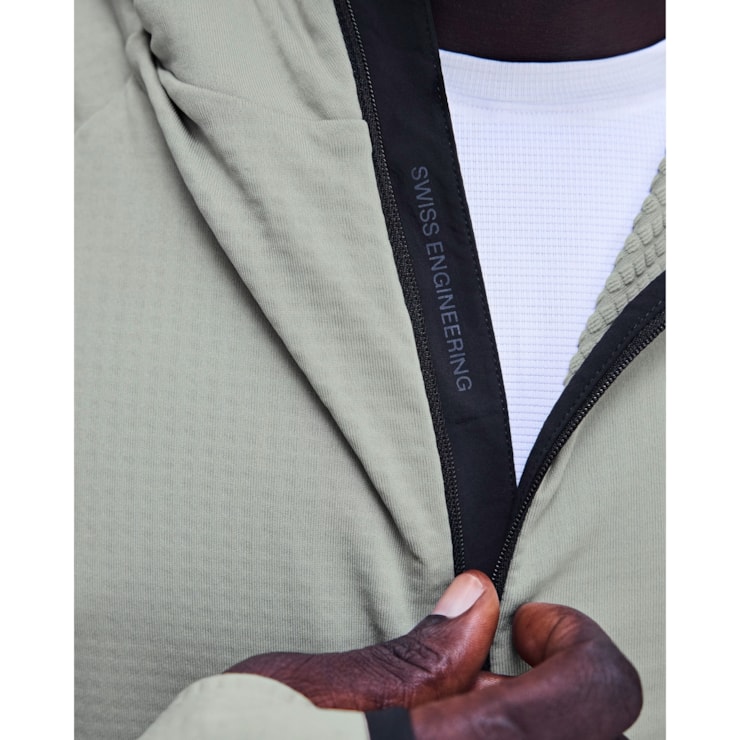 Jaqueta On Climate Zip Hoodie II Masculina - Bege