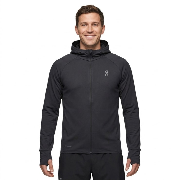 Jaqueta On Climate Zip Hoodie II Masculina - Preta
