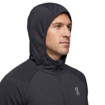 Jaqueta On Climate Zip Hoodie II Masculina - Preta
