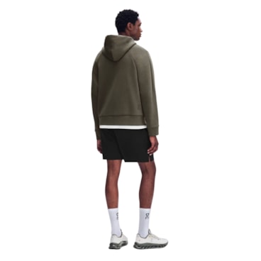 Jaqueta On Focus Tec Zip Hoodie Masculina - Verde Escuro