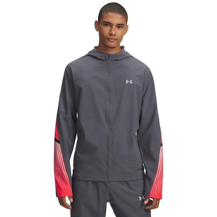Jaqueta Under Armour Velociti Storm Masculina - Cinza