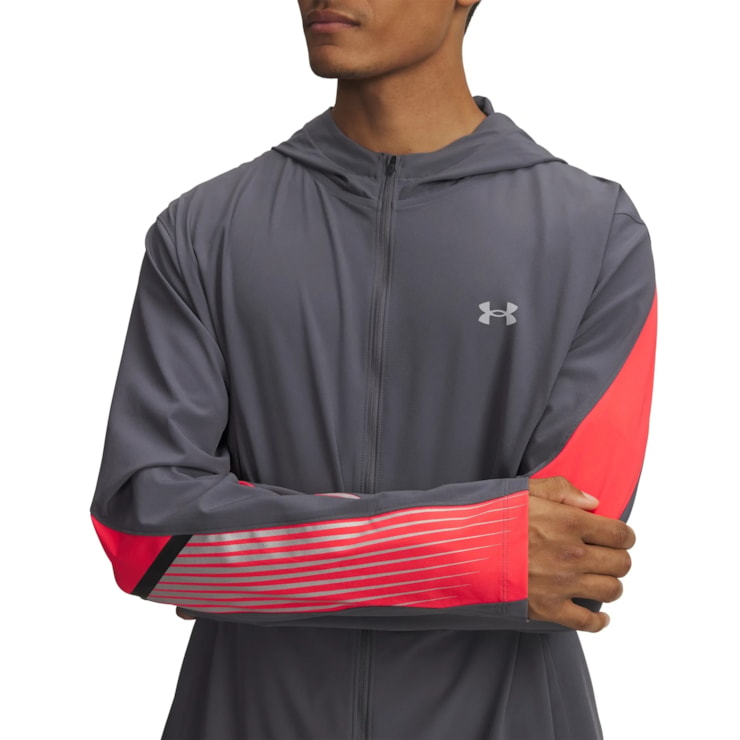 Jaqueta Under Armour Velociti Storm Masculina - Cinza