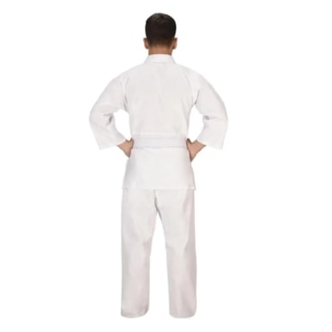 Kimono Judô Mks CBJ Oficial Faixa Branco - Infantil