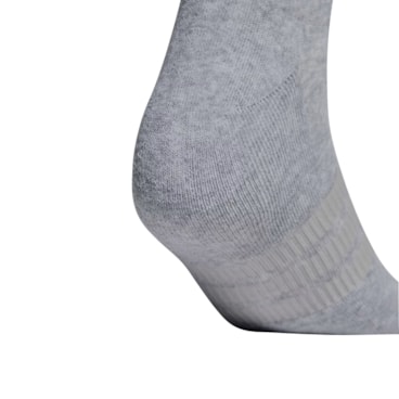 Kit Meia Adidas Cano Médio 3 Pares Unissex - Preta/Branca
