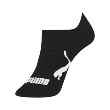 Kit Meia Puma 3 Sapatilha Pares Infantil - Preta