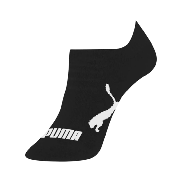 Kit Meia Puma 3 Sapatilha Pares Infantil - Preta