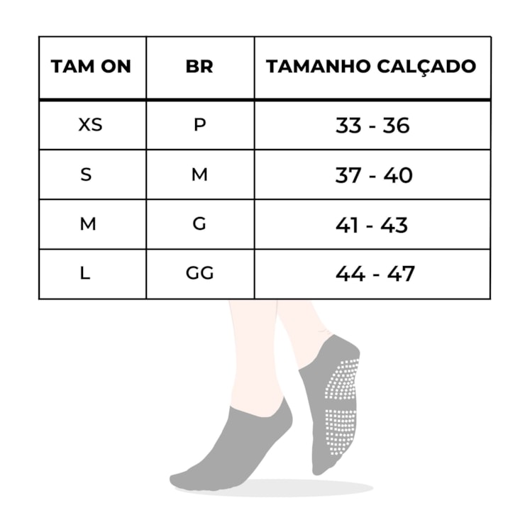 Kit Meias On Running Logo Sock High 3 Pares Unissex - Preta