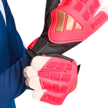 Luva De Goleiro Adidas Predator Training Unissex - Rosa
