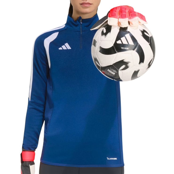 Luva De Goleiro Adidas Predator Training Unissex - Rosa