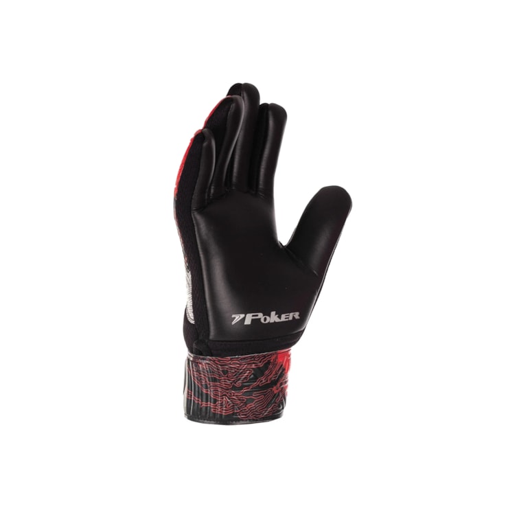 Luva de Goleiro Poker Training Infinity Infantil - Preto