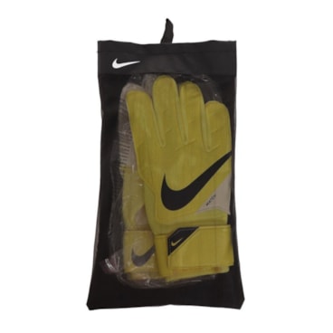 Luva Goleiro Nike Goalkeeper Match Masculina - Amarela/Preta