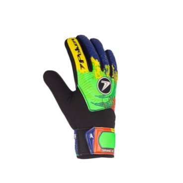 Luva Goleiro Poker Training Infinity Infantil - Preta/Verde