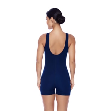 Macaquinho De Natação Speedo Basic Feminino - Marinho