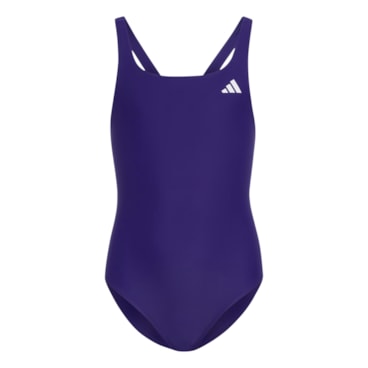Maiô Adidas Maillot Essentials Costas V Infantil - Roxo