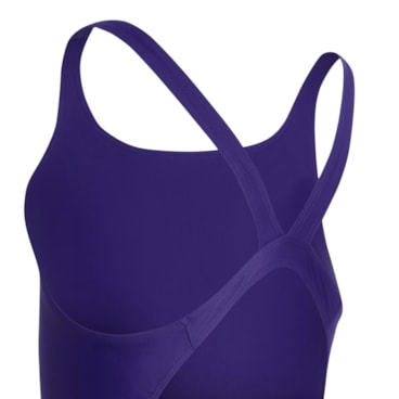 Maiô Adidas Maillot Essentials Costas V Infantil - Roxo