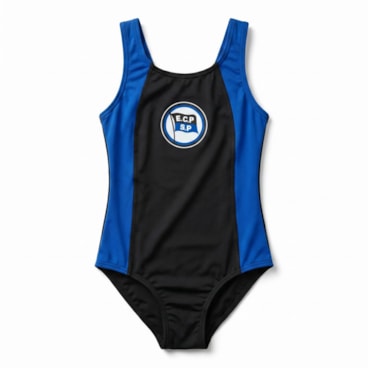 Maiô Esporte Clube Pinheiros Infantil - Preto/Azul Royal
