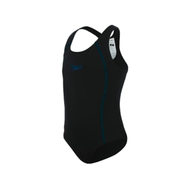 Maiô Speedo Acqua Basic Infantil - Preto