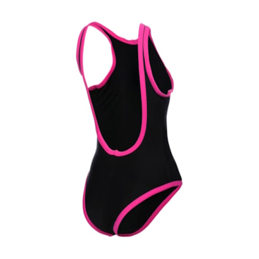 Maiô Speedo Body Speed Feminino - Preto/Rosa