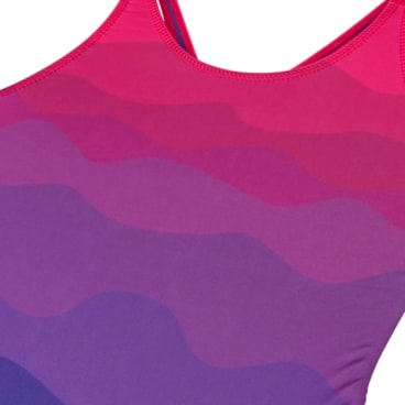 Maiô Speedo New Open Waves Infantil - Vermelho