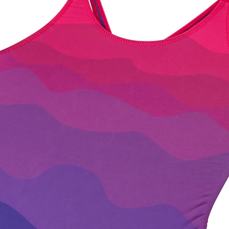 Maiô Speedo New Open Waves Infantil - Vermelho