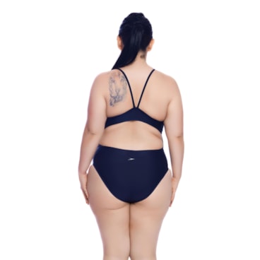 Maiô Speedo Skinny Feminino - Marinho