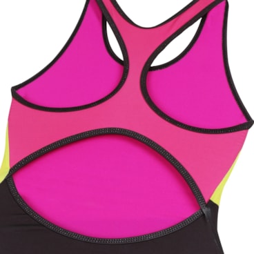 Maiô Speedo Synesthesia Infantil - Pink/Multicolor