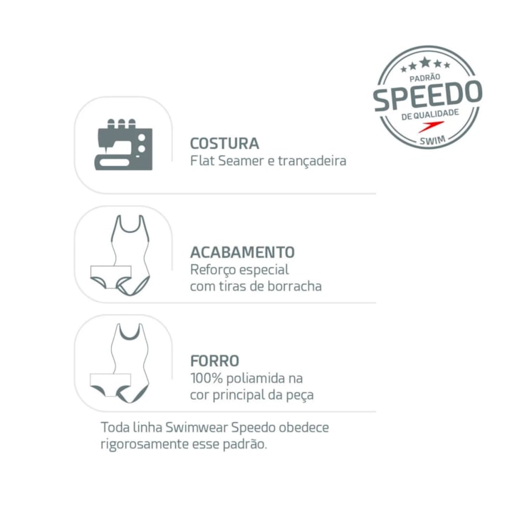 Maiô Speedo Vital III Inf Infantil - Marinho