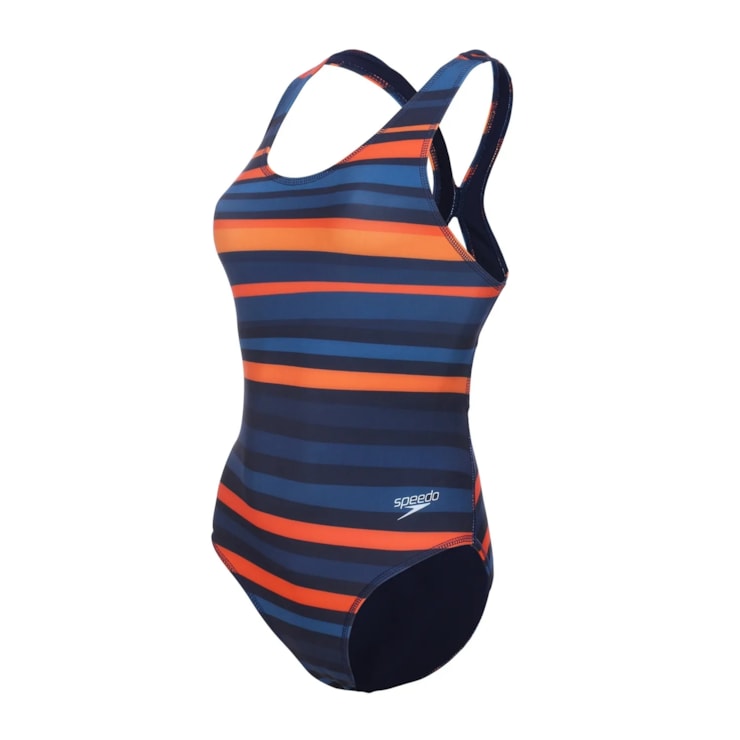Maiô Speedo X Folk Feminino - Azul