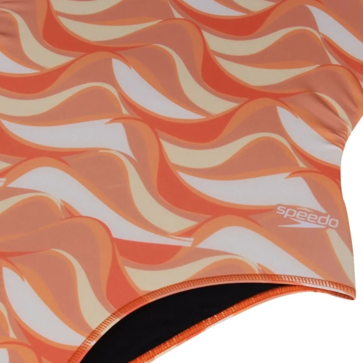 Maiô Speedo X Waves Feminino - Laranja
