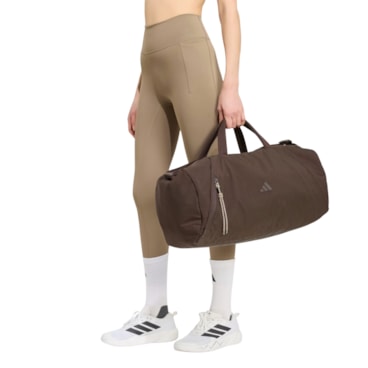 Mala Adidas Duffel Motion Média 42L Unissex - Marrom