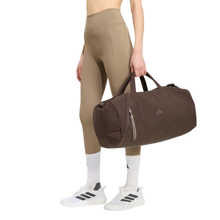 Mala Adidas Duffel Motion Média 42L Unissex - Marrom