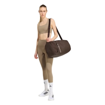 Mala Adidas Duffel Motion Média 42L Unissex - Marrom