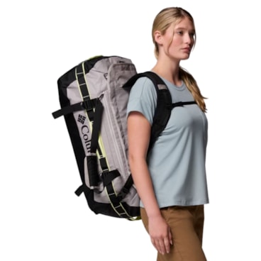 Mala Columbia Landroamer 60L Duffel Unissex - Cinza/Preta