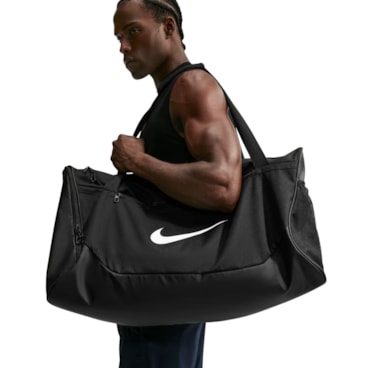Mala Nike Brasilia Duff 95L Unissex - Preta