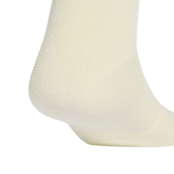 Meia Adidas Cano Alto Treino Feminina - Bege