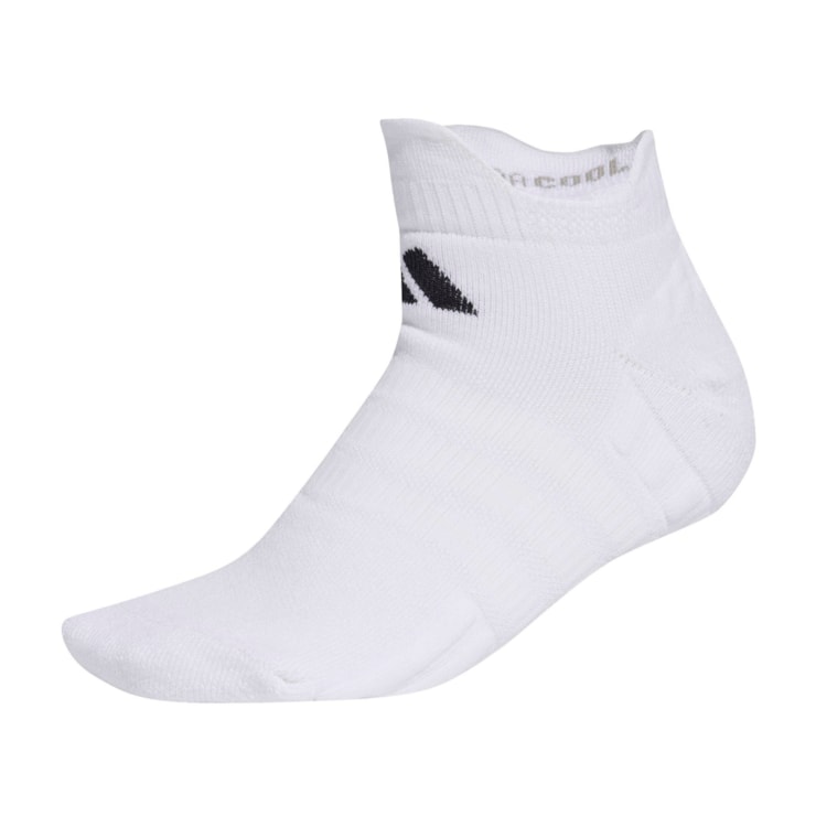 Meia Adidas Cano Baixo Unissex - Branca