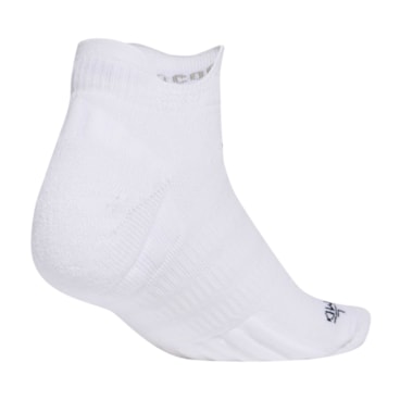 Meia Adidas Cano Baixo Unissex - Branca