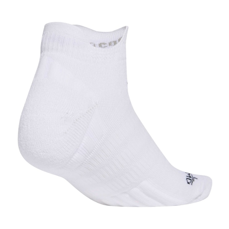 Meia Adidas Cano Baixo Unissex - Branca