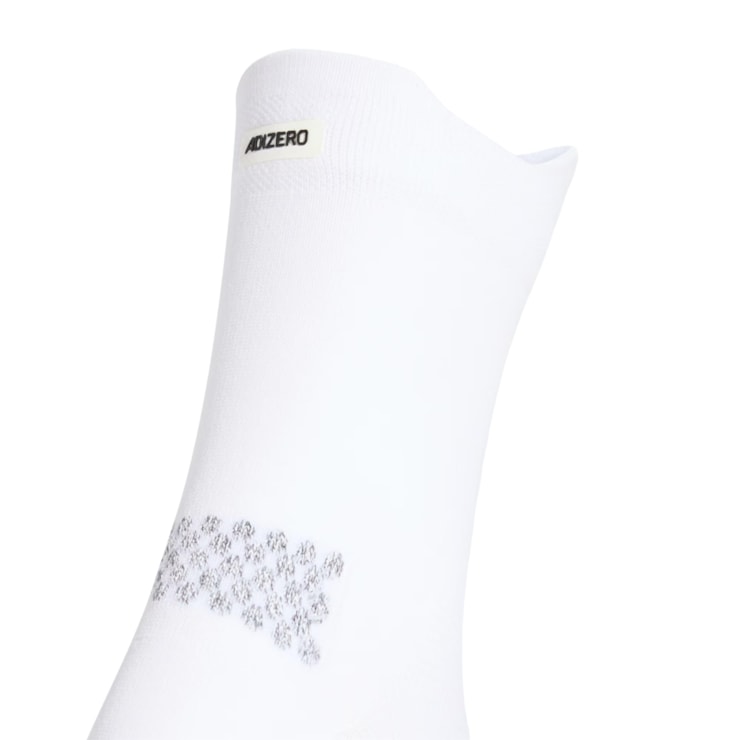 Meia Adidas Cano Médio Adizero Unissex - Branca