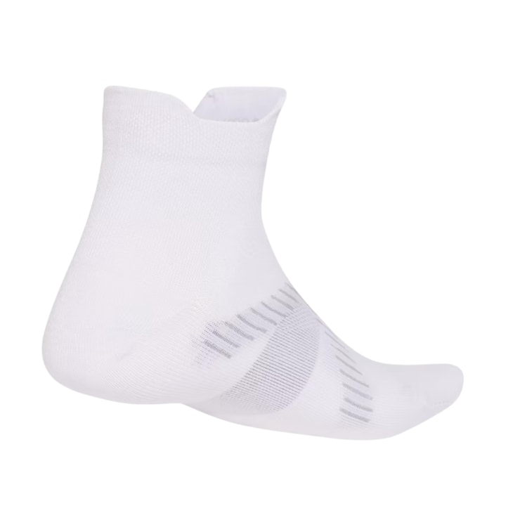 Meia Adidas Run Light Ankle Unissex - Branca