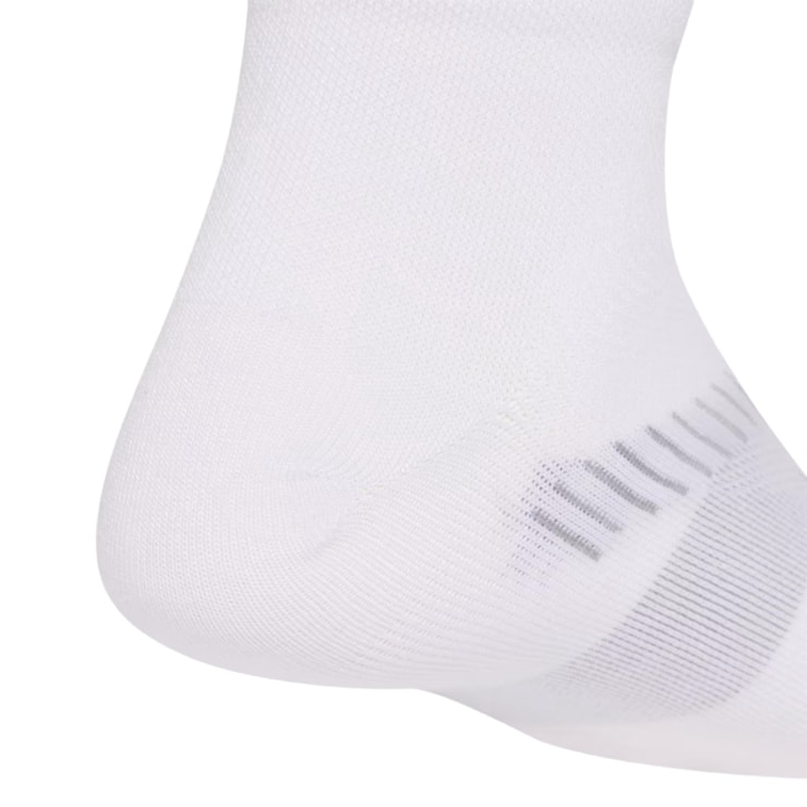 Meia Adidas Run Light Ankle Unissex - Branca