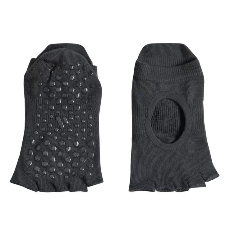 Meia Adidas Yoga E Pilates Feminina - Cinza Escuro