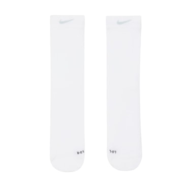 Meia Nike Fast Lightweight Crew Unissex - Branca