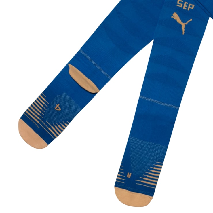 Meião Palmeiras III 26/27 Puma Infantil - Azul