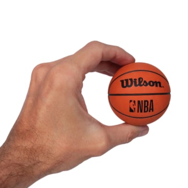 Mini Bola De Basquete Wilson NBA Dribbler Unissex - Laranja