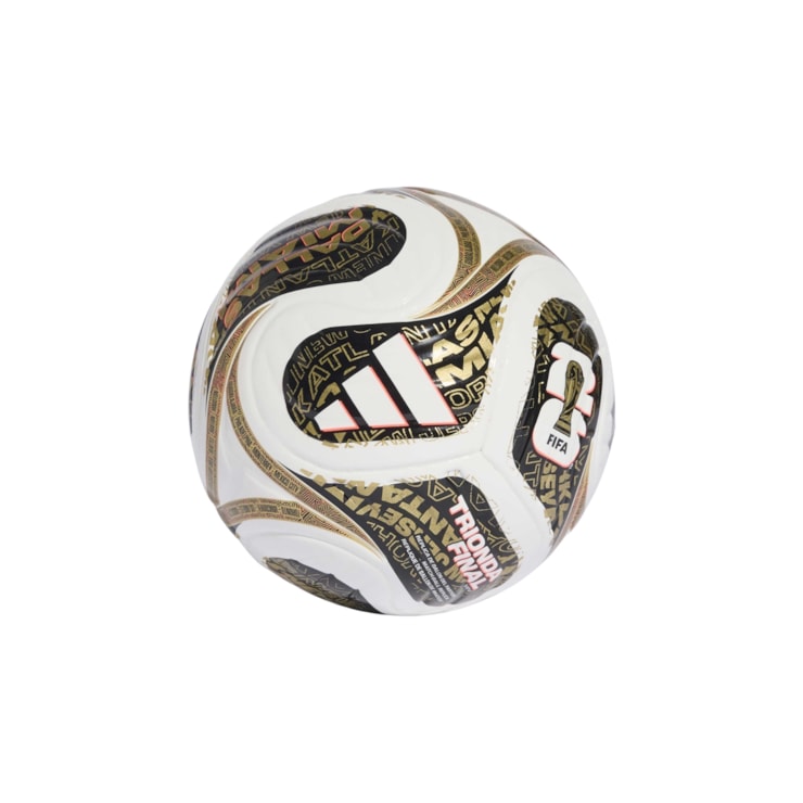 Mini Bola Final Adidas Trionda Copa Do Mundo 2026 Unissex - Branca