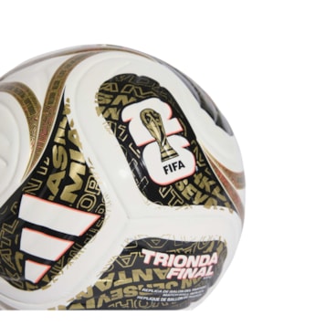 Mini Bola Final Adidas Trionda Copa Do Mundo 2026 Unissex - Branca