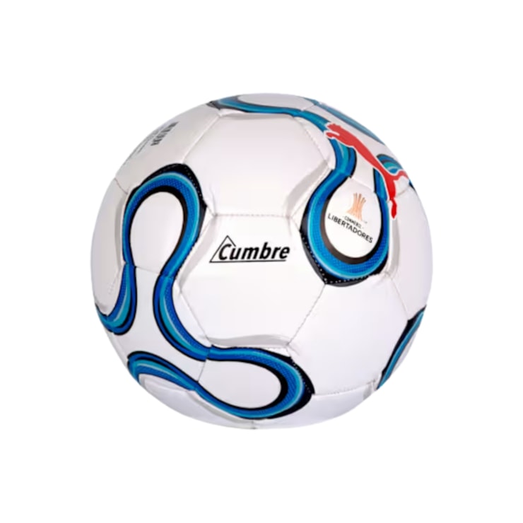 Mini Bola Puma Cumbre Conmebol Libertadores Unissex - Branca
