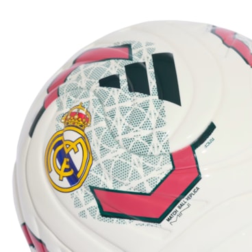 Mini Bola Real Madrid I Adidas Unissex - Branca